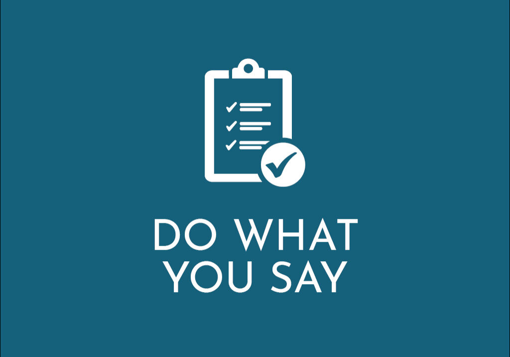 do-what-you-say do what you say
